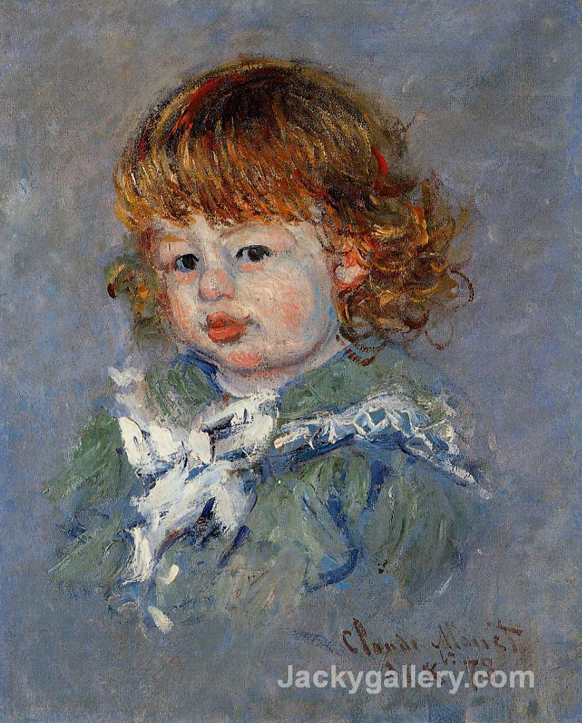 Jean-Pierre Hoschede, called Bebe Jean by Claude Monet paintings reproduction